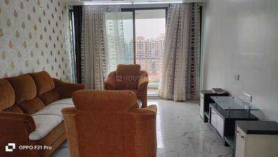Hall Image of 1800 Sq.ft 3 BHK Apartment / Flat for rent in Kesar Harmony, Kharghar Navi Mumbai for Rs. 95000