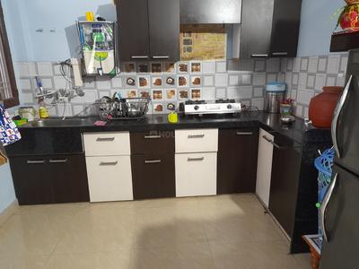 Kitchen Image of 850 Sq.ft 1 BHK Apartment / Flat for sale in Durgapura Jaipur for Rs. 3000000