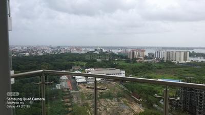 Balcony Image of 2200 Sq.ft 3 BHK Apartment / Flat for sale in Tata Tritvam, Ayyappankavu Kochi for Rs. 29000000