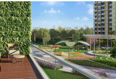 Balcony Image of 1302 Sq.ft 3 BHK Apartment / Flat for sale in Runwal The Central Park, Chinchwad Pune for Rs. 11911233