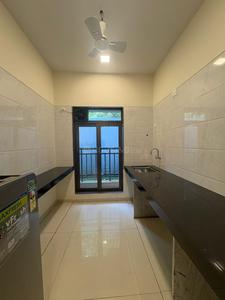 Kitchen Image of 700 Sq.ft 2 BHK Apartment / Flat for sale in Shriraam Pushpanjali Residency Phase III, Thane West Thane for Rs. 8000000