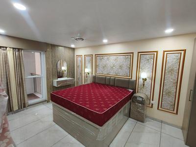 Bedroom Image of 1446 Sq.ft 3.5 BHK Apartment / Flat for rent in Rishita Manhattan, Gomti Nagar Extension Lucknow for Rs. 60000