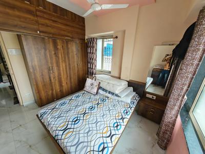 Bedroom Image of 800 Sq.ft 1 BHK Apartment / Flat for rent in Vasai West Vasai for Rs. 20000