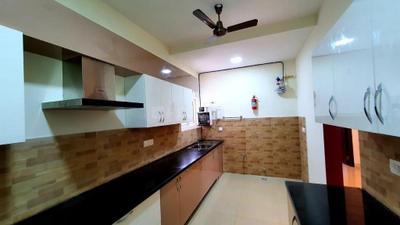 Kitchen Image of 1600 Sq.ft 3 BHK Apartment / Flat for rent in Prestige Falcon City, Konanakunte Bengaluru for Rs. 65000