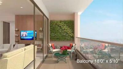 Balcony Image of 1602 Sq.ft 3 BHK Apartment / Flat for sale in Magarpatta Nova Residency Wing A To B, Mundhwa Pune for Rs. 16700000