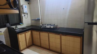 Kitchen Image of 800 Sq.ft 2 BHK Apartment / Flat for rent in Raheja Ankur, Goregaon West Mumbai for Rs. 66000