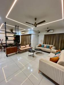 Hall Image of 4200 Sq.ft 4 BHK Apartment / Flat for rent in Paarijat Eclat, Iscon Ambli Road Ahmedabad for Rs. 95000