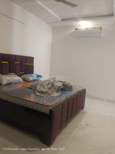 Bedroom Image of 1445 Sq.ft 3 BHK Apartment / Flat for rent in Kalyan Oasis, Jagatpura Jaipur for Rs. 38000