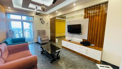 Hall Image of 2000 Sq.ft 3 BHK Apartment / Flat for rent in Arsha Sumangalam, Vrindavan Yojana Lucknow for Rs. 45000