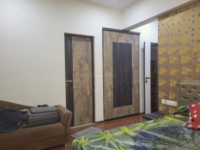 Bedroom Image of 1350 Sq.ft 3 BHK Apartment / Flat for rent in Adani The Meadows, Shantigram Ahmedabad for Rs. 45000