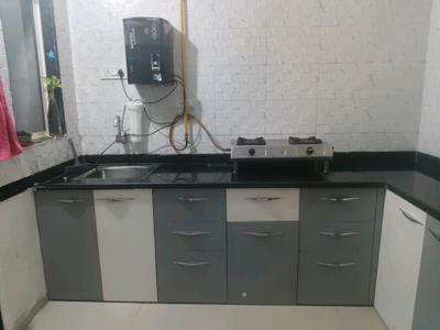 Kitchen Image of 2529 Sq.ft 3 BHK Apartment / Flat for sale in Radhe Hilltown Harmony, Nikol Ahmedabad for Rs. 10500000