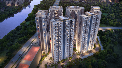 Image of 1149 Sq.ft 2 BHK Apartment / Flat for sale in Gera Developments Pvt Ltd Island of Joy, Upper Kharadi, Pune for Rs. 10500000