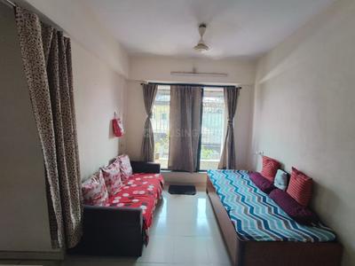 Hall Image of 652 Sq.ft 1 BHK Apartment / Flat for rent in Ghansoli Navi Mumbai for Rs. 29000