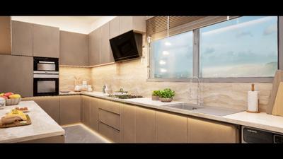 Kitchen Image of 2000 Sq.ft 3 BHK Apartment / Flat for sale in Nahar Chandi Valley Phase I, Powai Mumbai for Rs. 70000000
