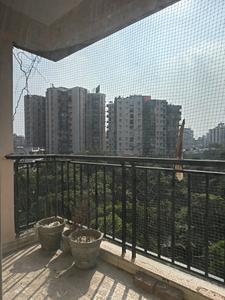 Bedroom Two Image of 1350 Sq.ft 3 BHK Apartment / Flat for rent in Mahagun Mosaic, Vaishali Ghaziabad for Rs. 30000