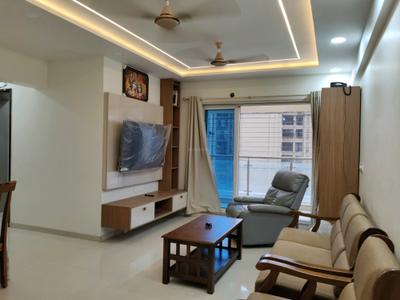 Living Room Image of 1180 Sq.ft 3 BHK Apartment / Flat for rent in Rosa Bella, Hiranandani Estate Thane for Rs. 60000