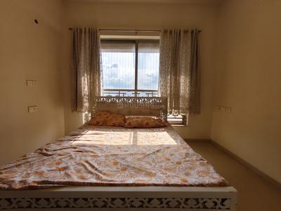 Bedroom Image of 920 Sq.ft 2 BHK Apartment / Flat for rent in Panvel Navi Mumbai for Rs. 35000