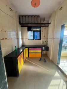 Kitchen Image of 625 Sq.ft 1 BHK Apartment / Flat for sale in Kalyan West Kalyan for Rs. 4000000