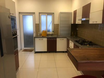 Kitchen Image of 1800 Sq.ft 3 BHK Apartment / Flat for rent in Amaya 78 at Gokuldham, Shantipura Ahmedabad for Rs. 90000
