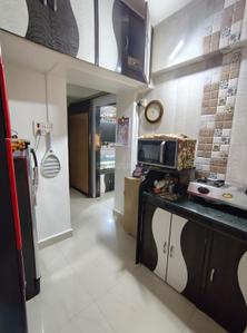 Kitchen Image of 650 Sq.ft 1 BHK Apartment / Flat for sale in Titwala Thane for Rs. 3200000