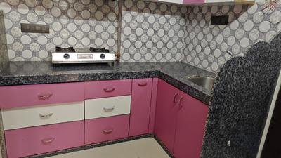 Kitchen Image of 489 Sq.ft 1 BHK Apartment / Flat for rent in ISA Royal Palace, Parel Mumbai for Rs. 55000