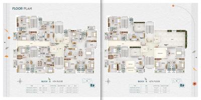Image of 1448 Sq.ft 3 BHK Apartment / Flat for sale in Khandagiri, Bhubaneswar for Rs. 19043000