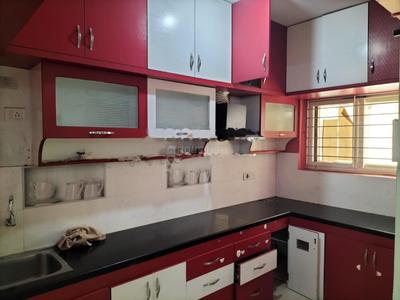 Kitchen Image of 1500 Sq.ft 3 BHK Apartment / Flat for rent in RV Bhaiji Panchajanya, Kondapur Hyderabad for Rs. 51000