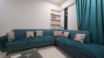 Living Room Image of 1197 Sq.ft 2 BHK Apartment / Flat for sale in Sarjan Setu Altezza, Tragad Ahmedabad for Rs. 6900000