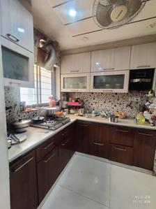 Kitchen Image of 1550 Sq.ft 3 BHK Apartment / Flat for rent in  Hope Apartments, Sector 15 Part 2 Gurgaon for Rs. 70000