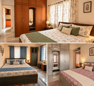 Image of 1040 Sq.ft 3 BHK Apartment / Flat for rent in Lake View Housing Cooperative, Ichapur, Howrah for Rs. 30000