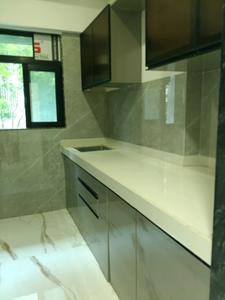 Kitchen Image of 698 Sq.ft 1 BHK Apartment / Flat for sale in Rassaz Greens , Mira Road East Mira Bhayandar for Rs. 9800000