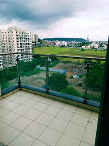 Balcony Image of 820 Sq.ft 1 BHK Apartment / Flat for sale in Micasaa Phase III, Wagholi Pune for Rs. 3650000