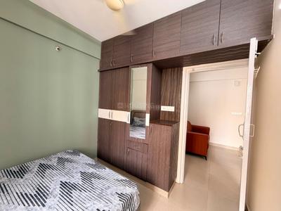 Bedroom Image of 550 Sq.ft 1 BHK Builder Floor for rent in Munnekollal Bengaluru for Rs. 26000