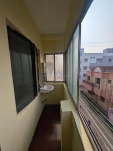 Balcony Image of 600 Sq.ft 1.5 BHK Apartment / Flat for rent in Villivakkam Chennai for Rs. 15000