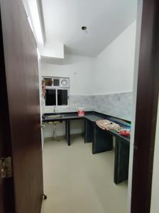 Kitchen Image of 1330 Sq.ft 3 BHK Apartment / Flat for rent in Shivom Elysiya, Paschim Putiary Kolkata for Rs. 35000