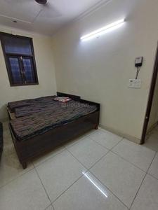 Bedroom Image of 200 Sq.ft 1 RK Builder Floor for rent in Sant Nirankari Colony RWA, Mukherjee Nagar New Delhi for Rs. 6000