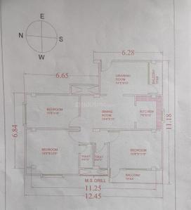 Image of 1412 Sq.ft 3 BHK Apartment / Flat for sale in Bakarapara, Guwahati for Rs. 8472000
