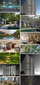 Balcony Image of 978 Sq.ft 3 BHK Apartment / Flat for sale in Raymond The Address By GS Bandra Tower B, Bandra East Mumbai for Rs. 39500000