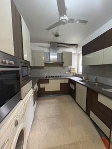 Kitchen Image of 1800 Sq.ft 3 BHK Builder Floor for rent in Safdarjung Enclave New Delhi for Rs. 155000
