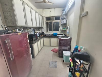Kitchen Image of 550 Sq.ft 1 BHK Apartment / Flat for rent in Borivali West Mumbai for Rs. 37000