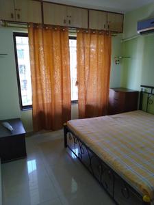 Bedroom Image of 1000 Sq.ft 2 BHK Apartment / Flat for rent in Atul Trans Residency, Andheri East Mumbai for Rs. 60000