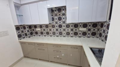 Kitchen Image of 1043 Sq.ft 3 BHK Builder Floor for sale in Pochanpur Colony New Delhi for Rs. 9500000