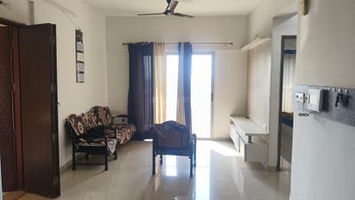 Living Room Image of 1080 Sq.ft 2 BHK Apartment / Flat for rent in Adani The Meadows, Shantigram Ahmedabad for Rs. 34500
