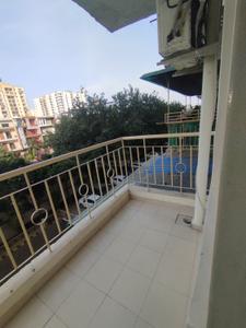 Balcony Image of 1240 Sq.ft 2.5 BHK Apartment / Flat for rent in K W Srishti, Raj Nagar Extension Ghaziabad for Rs. 25000