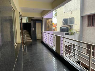 Balcony Image of 700 Sq.ft 1.5 BHK Apartment / Flat for rent in Indira Nagar Bengaluru for Rs. 33100