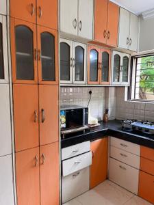 Kitchen Image of 1500 Sq.ft 3 BHK Apartment / Flat for rent in Tirupati Campus, Tingre Nagar Pune for Rs. 45000