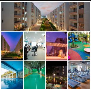 Image of 800 Sq.ft 2 BHK Apartment / Flat for rent in Indis VB City, Bolarum, Secunderabad for Rs. 20000
