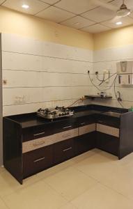 Kitchen Image of 1500 Sq.ft 3 BHK Apartment / Flat for rent in Shilalekh Shukan Lifestyle, Pal Gam Surat for Rs. 48000