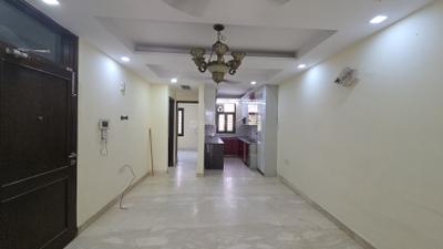 Living Room Image of 900 Sq.ft 3 BHK Builder Floor for rent in Pitampura New Delhi for Rs. 35000