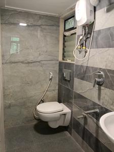 Common Bathroom Image of 600 Sq.ft 1 BHK Apartment / Flat for sale in Prescon Prestige Residency, Mira Road East Mira Bhayandar for Rs. 8600000